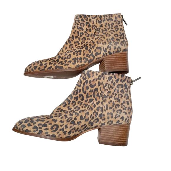 Seychelles Floodplain Leopard Bootie 8.5 Brown NEW - Picture 5 of 9